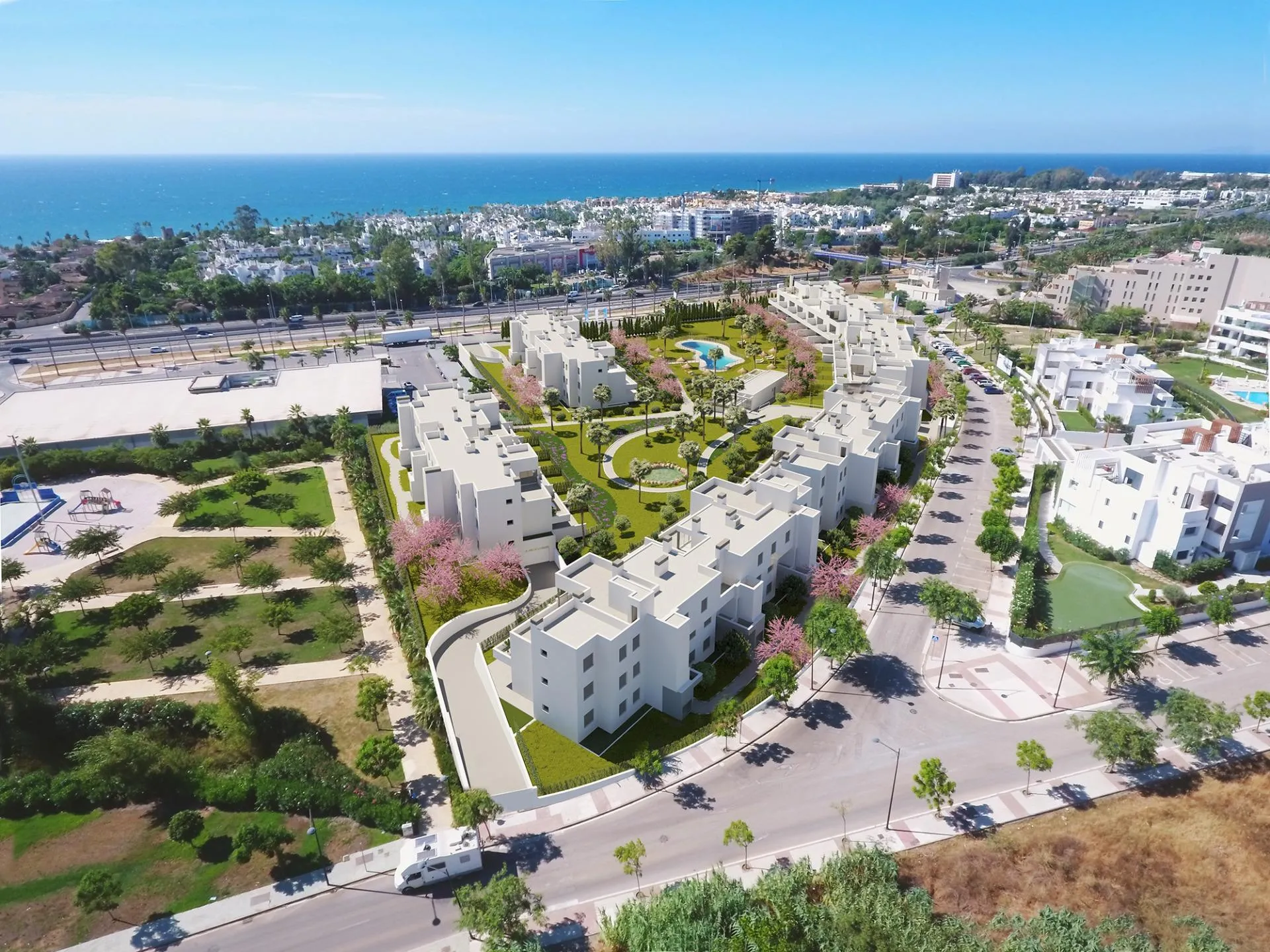 Appartement te koop in Estepona, Malaga, Spanje
