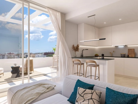 Appartement te koop in Estepona, Malaga, Spanje