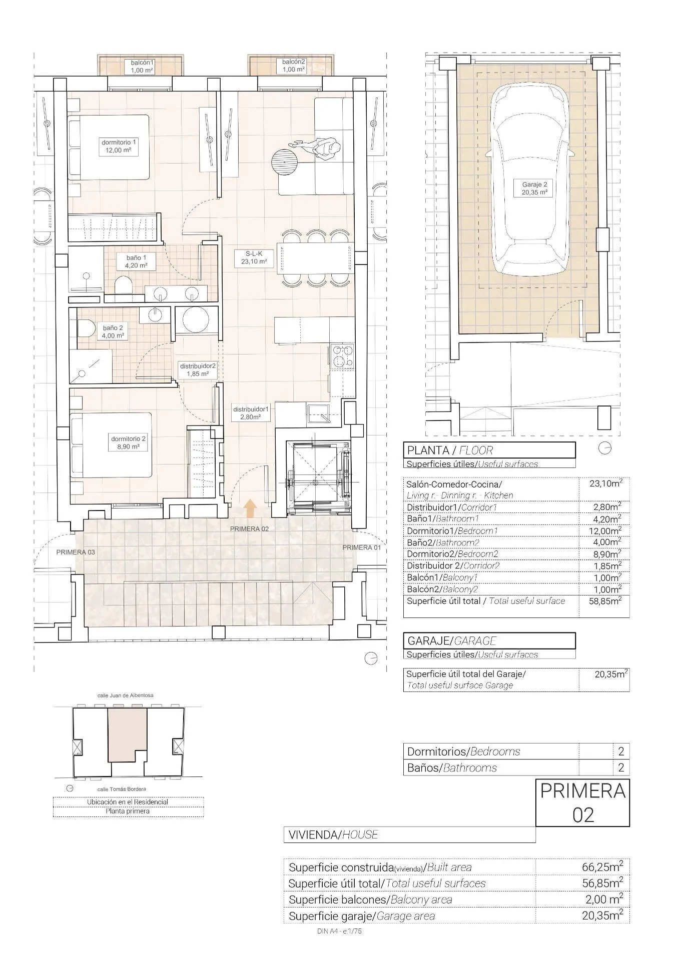 Appartement te koop in Hondon de las Nieves, Alicante, Spanje