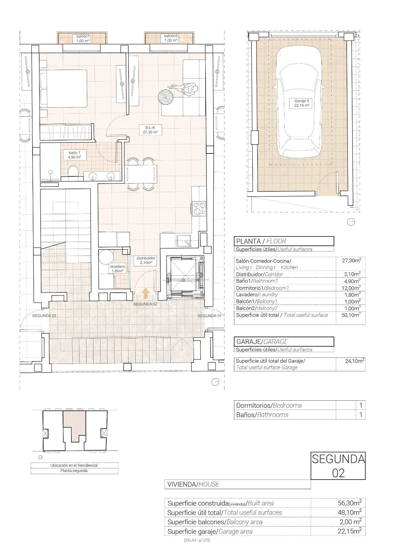 Appartement te koop in Hondon de las Nieves, Alicante, Spanje