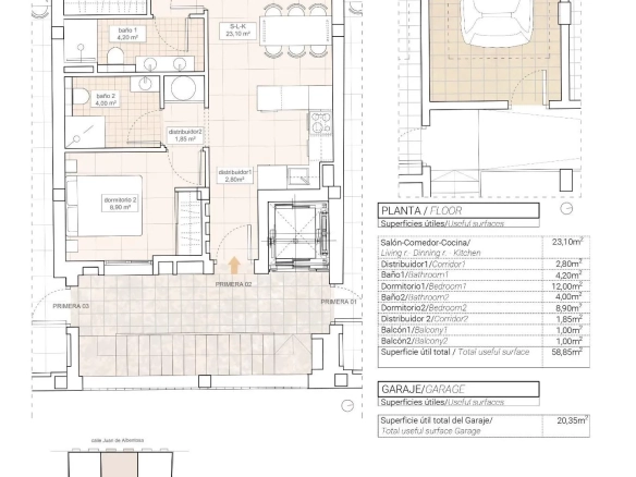 Appartement te koop in Hondon de las Nieves, Alicante, Spanje