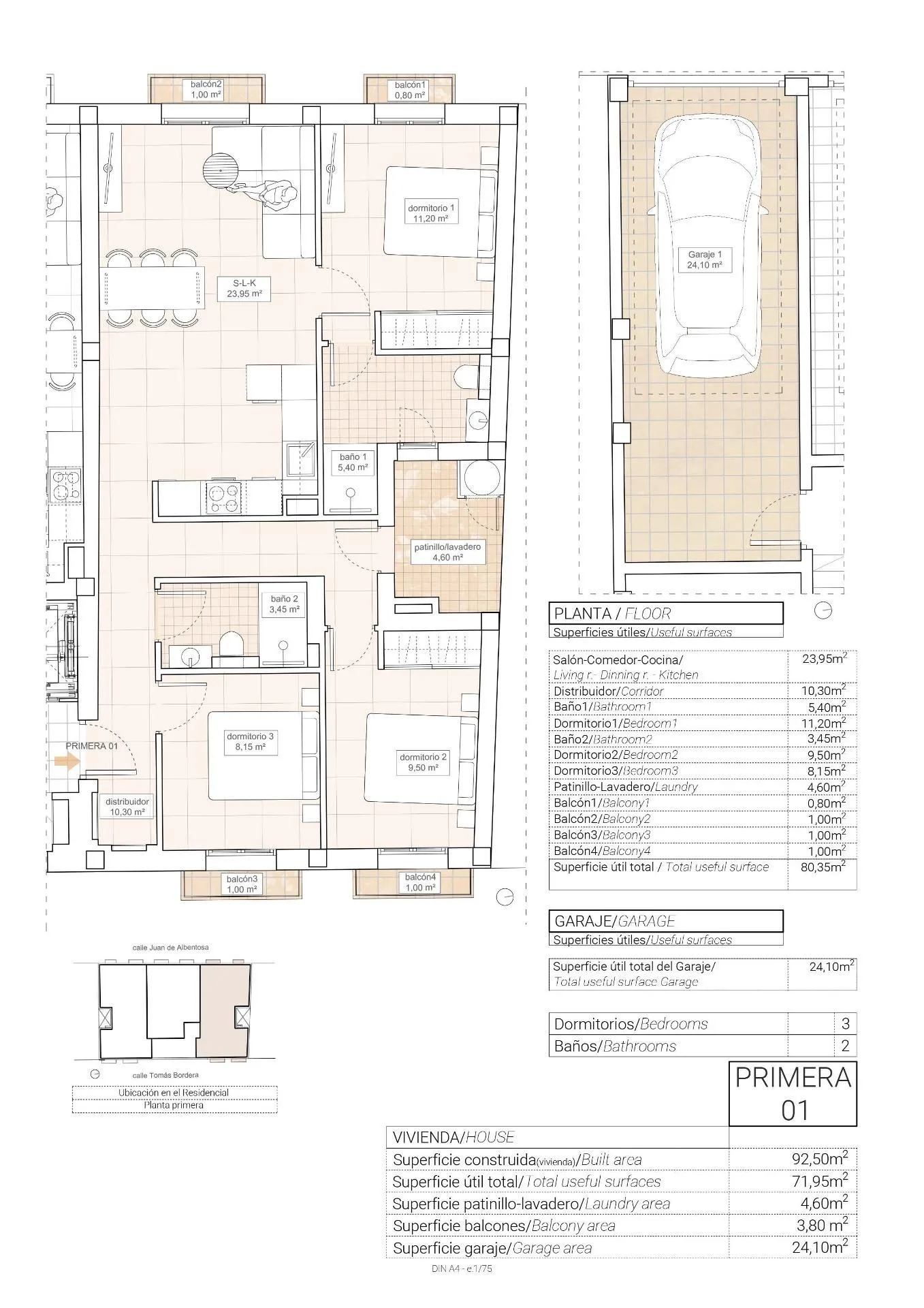 Appartement te koop in Hondon de las Nieves, Alicante, Spanje