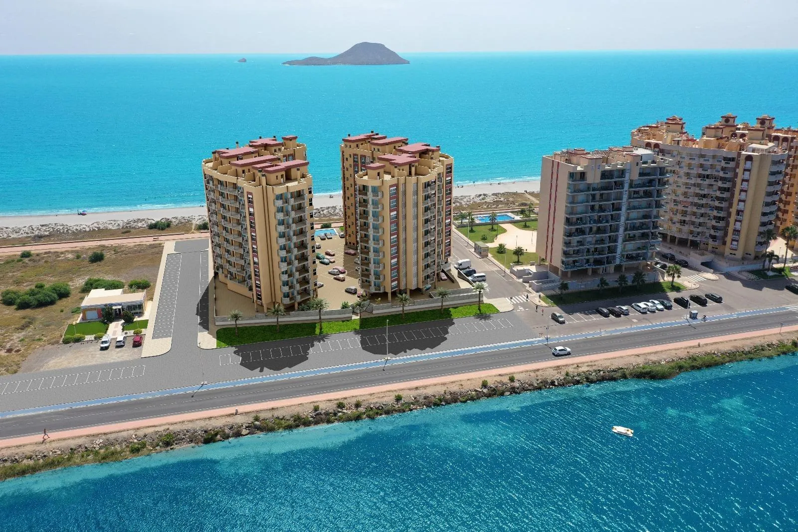 Appartement te koop in La Manga del Mar Menor, Murcia, Spanje