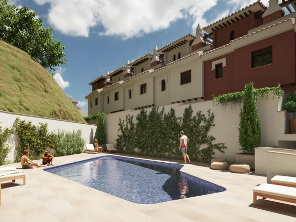 Geschakelde woning (Townhouse) te koop in Almuñécar, Granada, Spanje