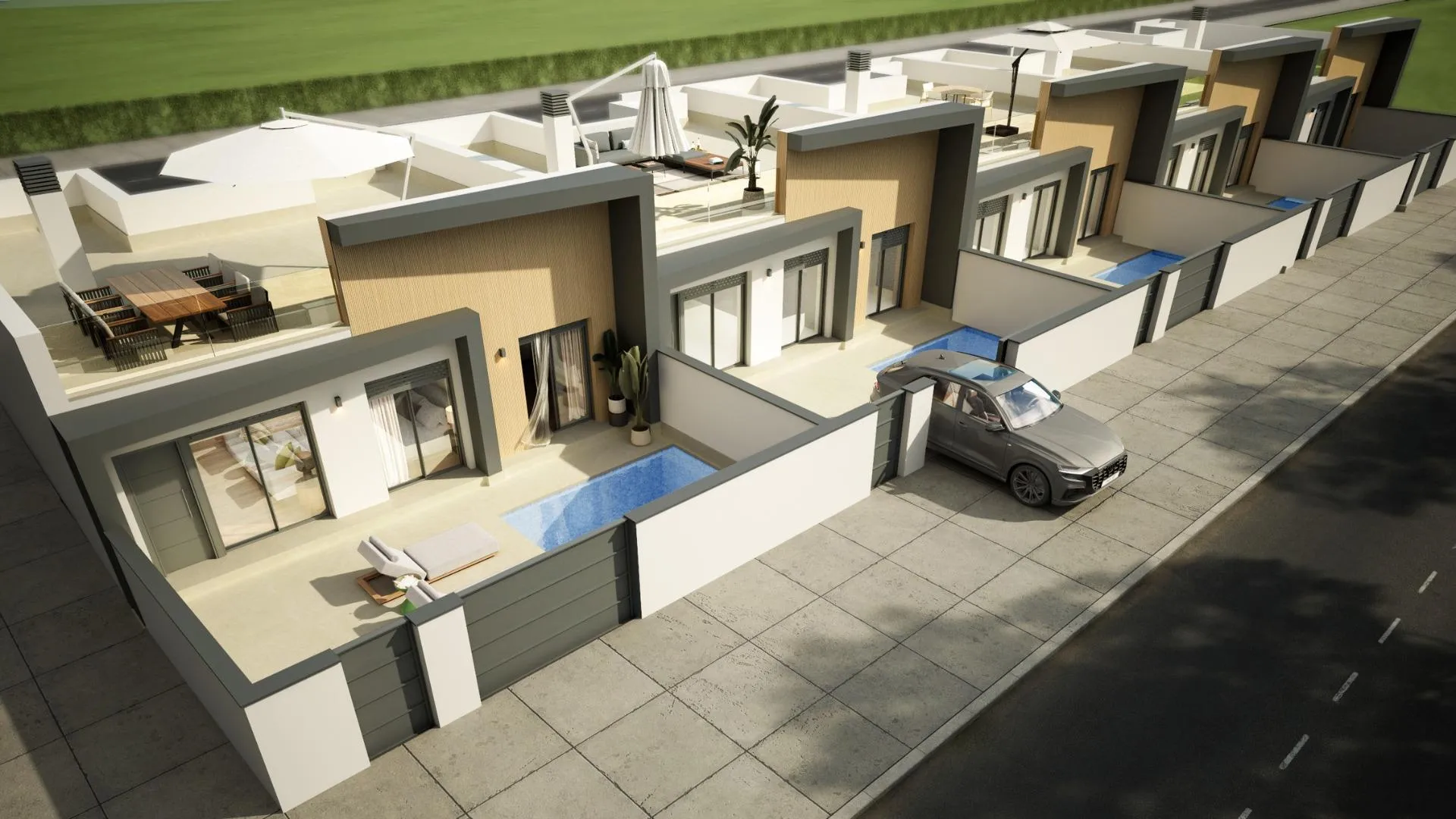 Geschakelde woning (Townhouse) te koop in Avileses, Murcia, Spanje