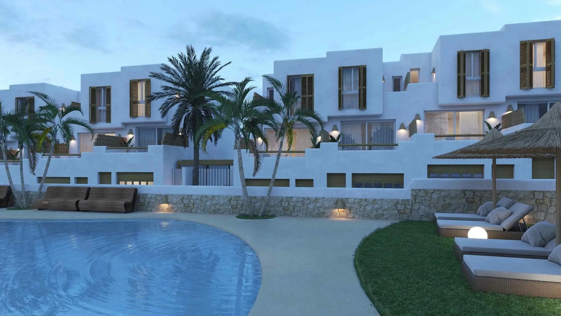 Geschakelde woning (Townhouse) te koop in El Rafol D'almunia, Alicante, Spanje
