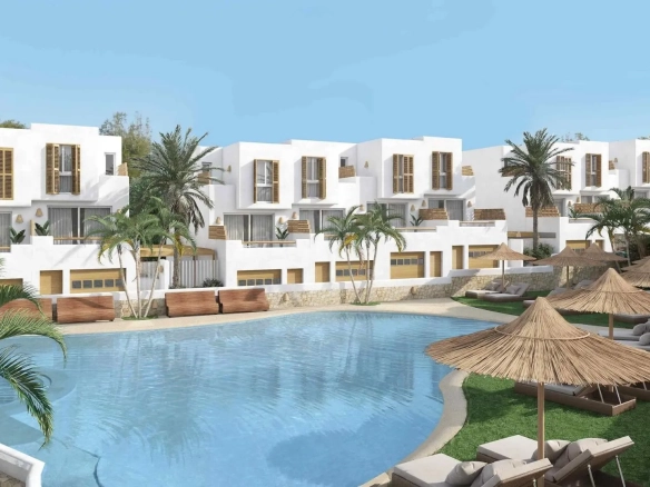 Geschakelde woning (Townhouse) te koop in El Rafol D'almunia, Alicante, Spanje