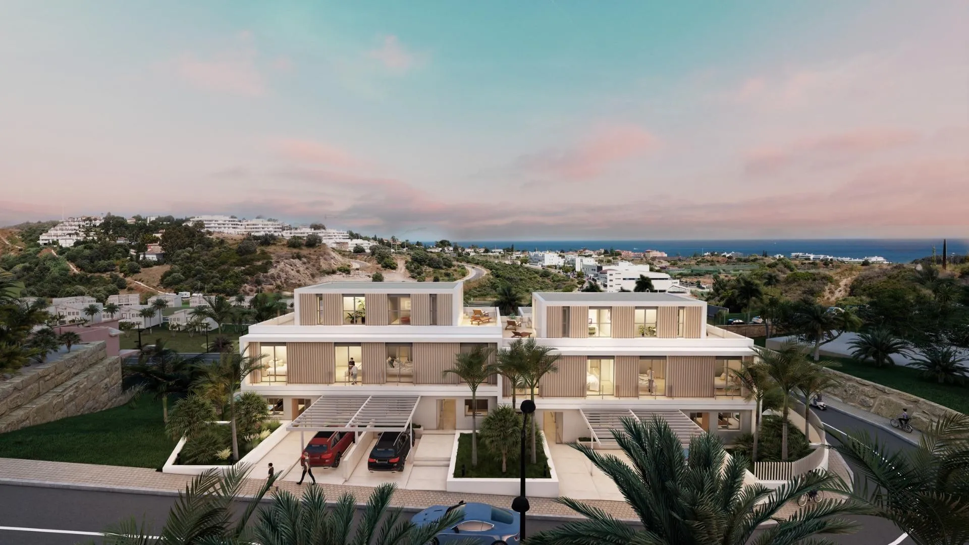 Geschakelde woning (Townhouse) te koop in Estepona, Malaga, Spanje