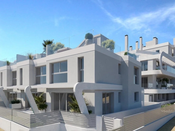 Geschakelde woning (Townhouse) te koop in Estepona, Malaga, Spanje