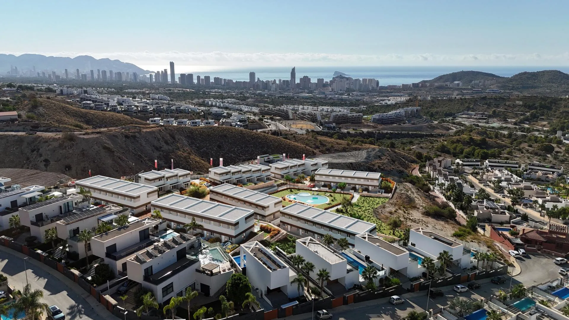 Geschakelde woning (Townhouse) te koop in Finestrat, Alicante, Spanje Geschakelde woning (Townhouse) te koop in Finestrat, Alicante, Spanje