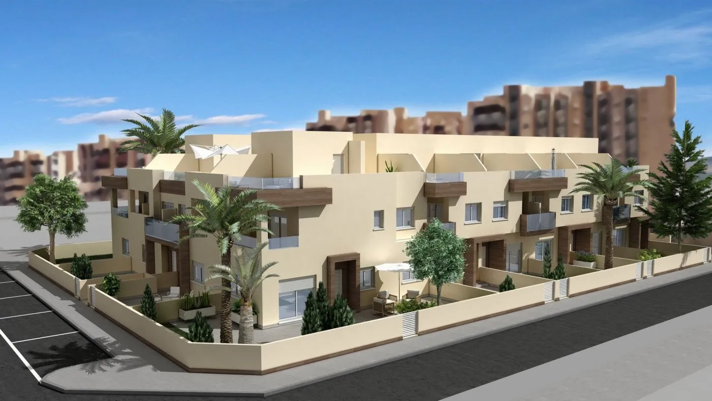Geschakelde woning (Townhouse) te koop in La Manga del Mar Menor, Murcia, Spanje