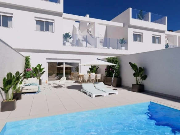 Geschakelde woning (Townhouse) te koop in Los Alcazares, Murcia, Spanje
