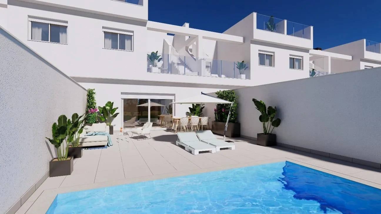 Geschakelde woning (Townhouse) te koop in Los Alcazares, Murcia, Spanje
