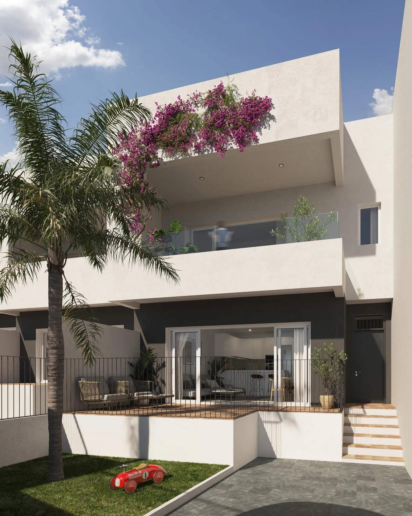 Geschakelde woning (Townhouse) te koop in Monforte del Cid, Alicante, Spanje