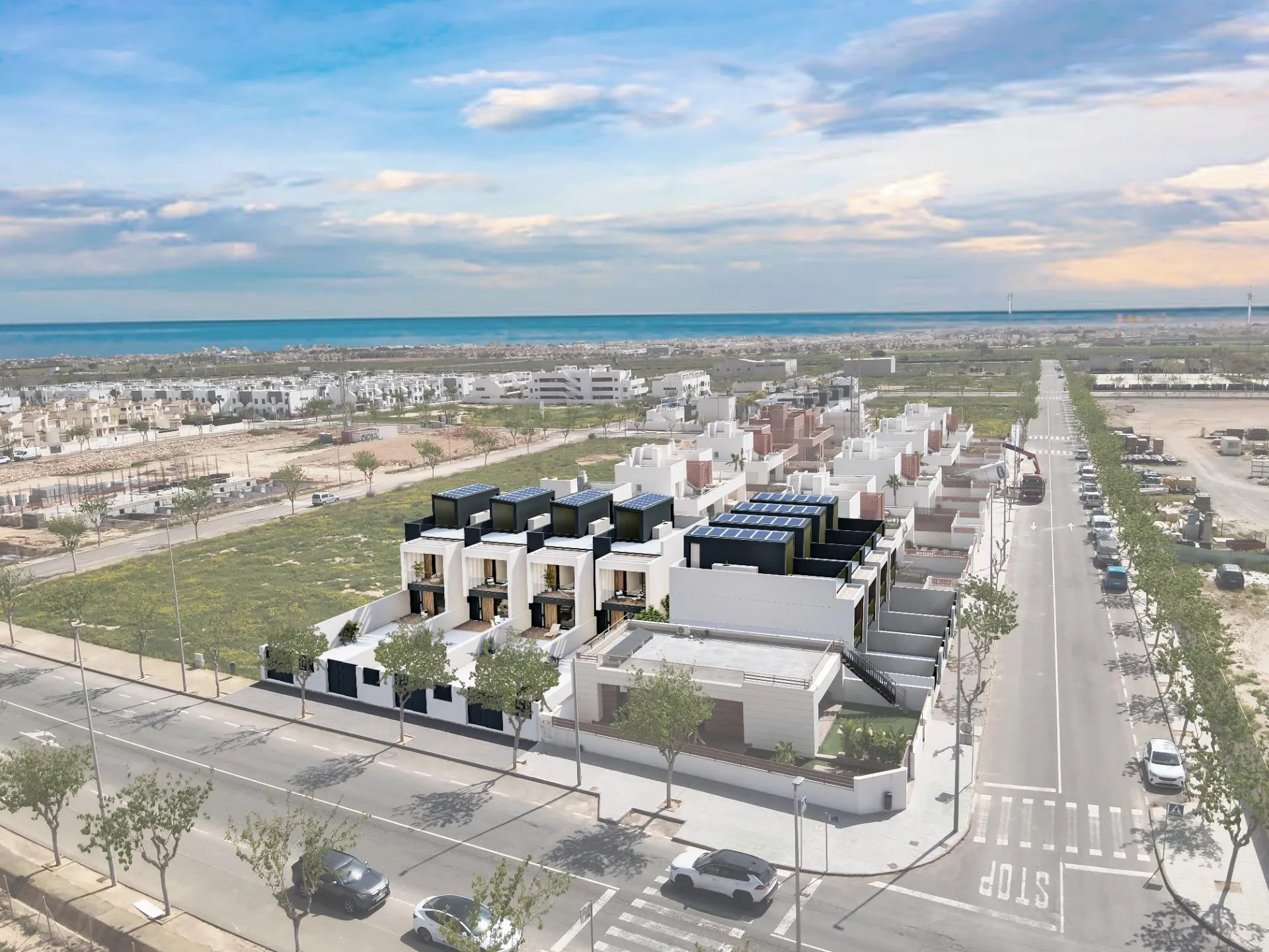 Geschakelde woning (Townhouse) te koop in Pilar de la Horadada, Alicante, Spanje