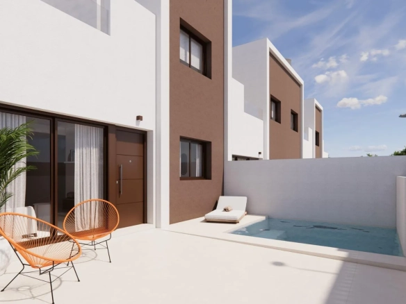 Geschakelde woning (Townhouse) te koop in Pilar de la Horadada, Alicante, Spanje