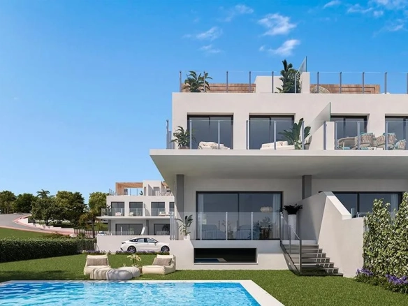 Half-vrijstaande woning te koop in Benalmadena, Malaga, Spanje
