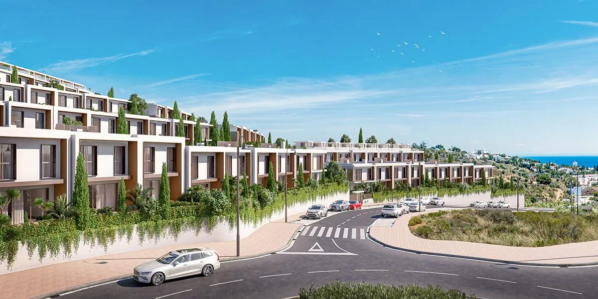 Half-vrijstaande woning te koop in Mijas, Malaga, Spanje