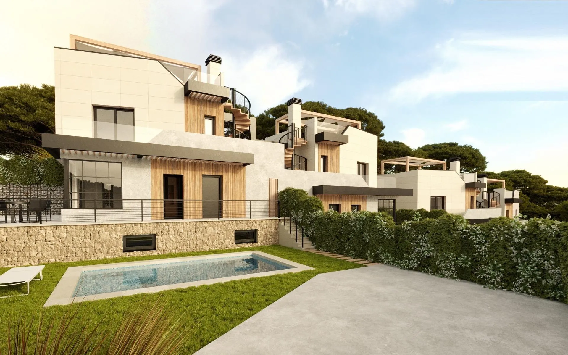 Half-vrijstaande woning te koop in Polop, Alicante, Spanje