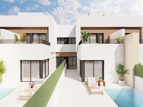 Half-vrijstaande woning te koop in San Javier, Murcia, Spanje