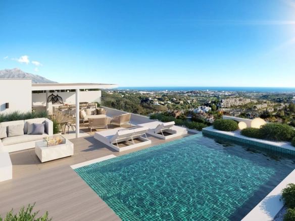 Penthouse te koop in Benahavis, Malaga, Spanje