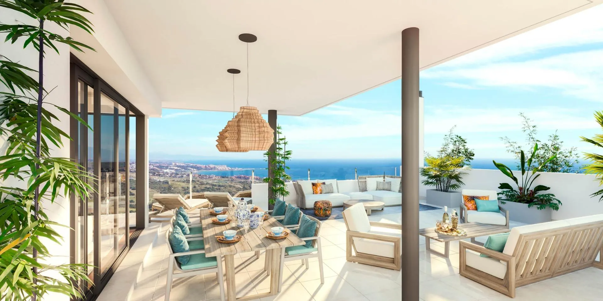 Penthouse te koop in Casares, Malaga, Spanje