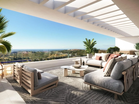 Penthouse te koop in Casares, Malaga, Spanje