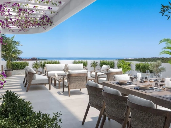 Penthouse te koop in Casares, Malaga, Spanje