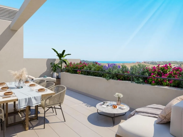 Penthouse te koop in Estepona, Malaga, Spanje