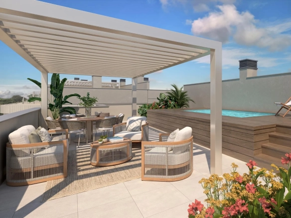 Penthouse te koop in Estepona, Malaga, Spanje