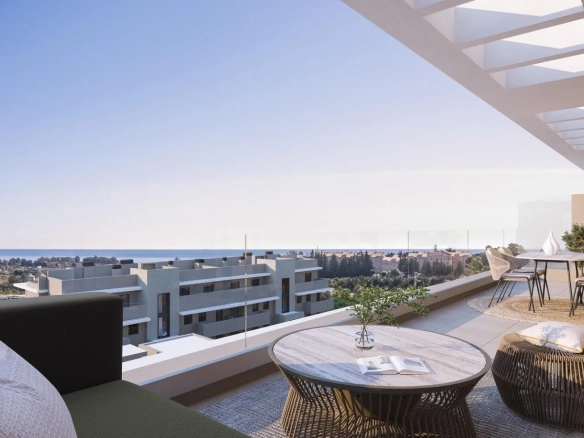 Penthouse te koop in Estepona, Malaga, Spanje