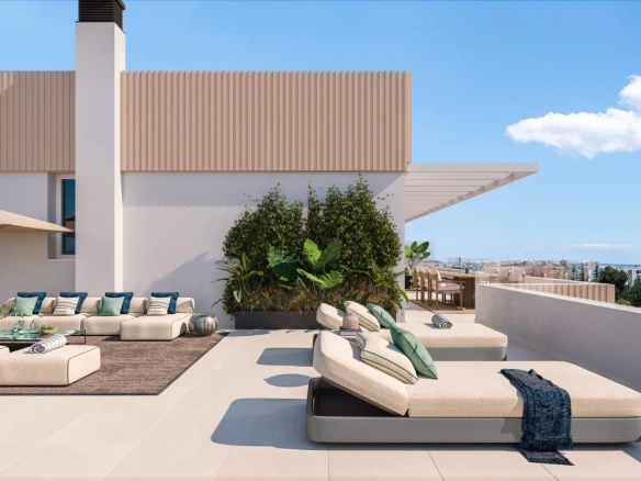 Penthouse te koop in Estepona, Malaga, Spanje
