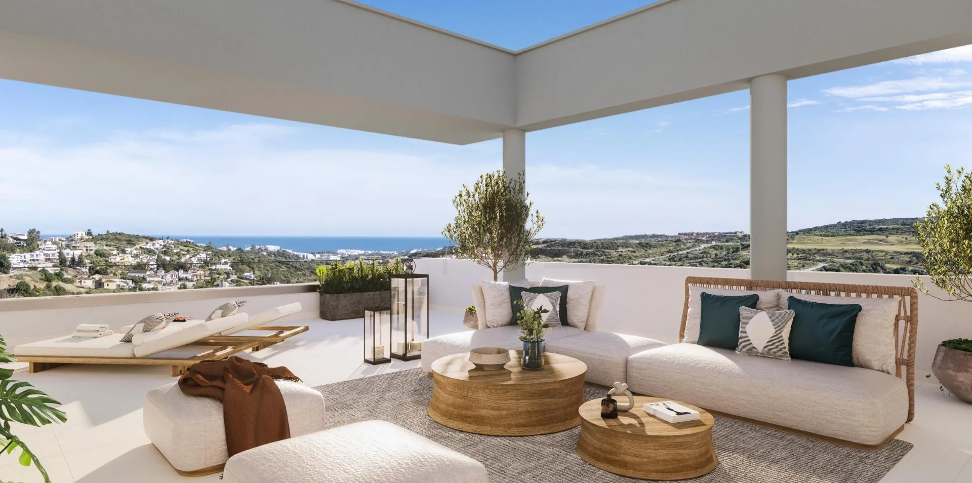 Penthouse te koop in Estepona, Malaga, Spanje