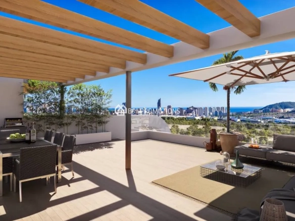 Penthouse te koop in Finestrat, Costa Blanca North (Alicante), Spanje