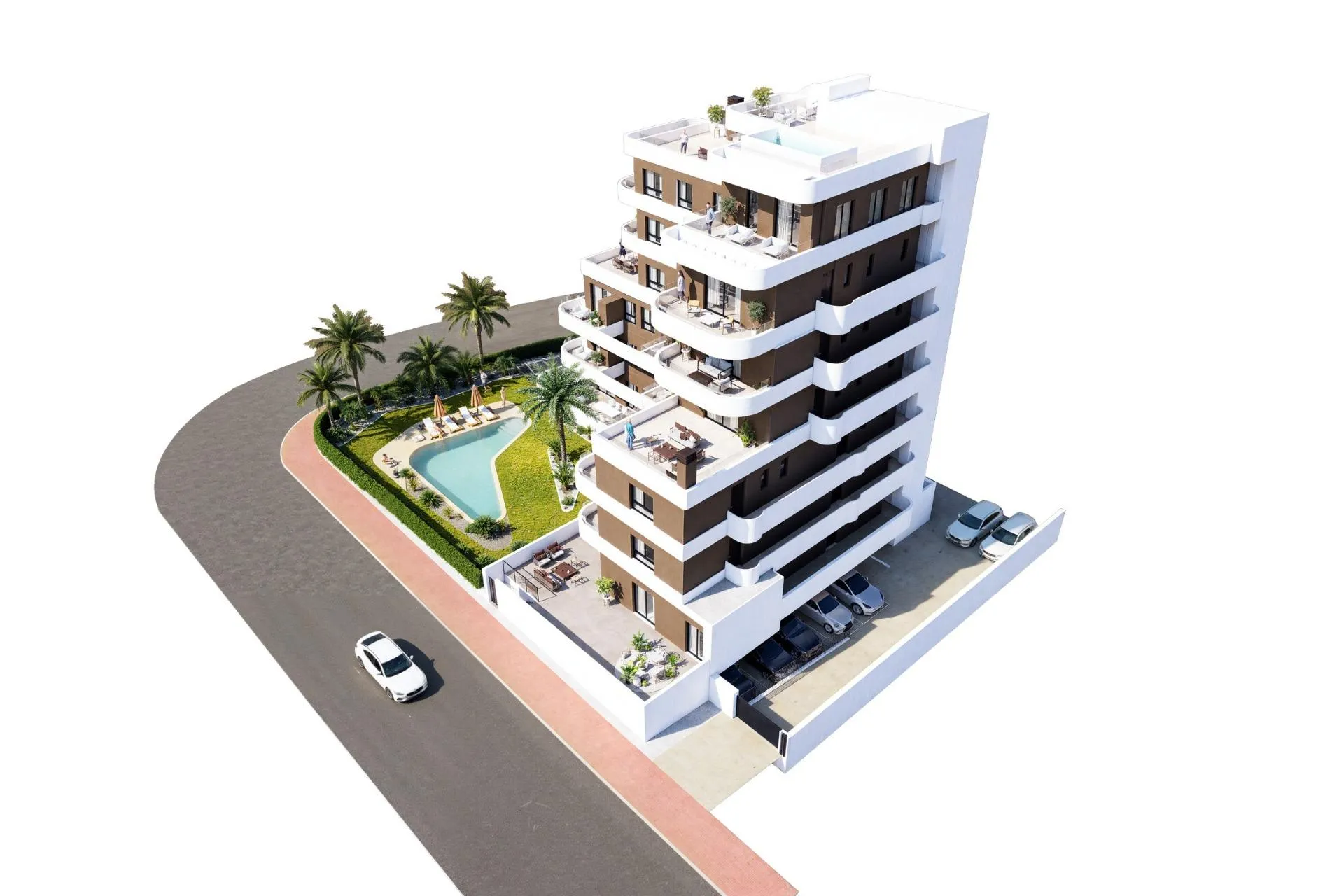 Penthouse te koop in Guardamar del Segura, Alicante, Spanje