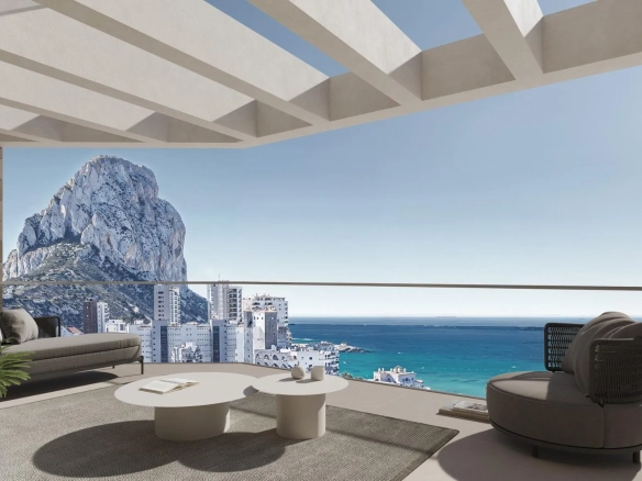 Penthouse te koop in Calpe, Alicante, Spanje