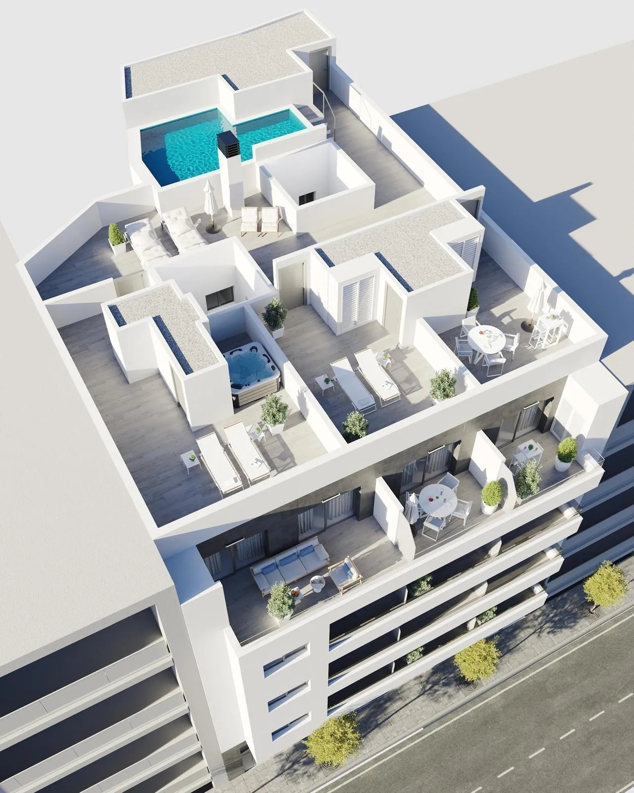 Penthouse te koop in Torrevieja, Alicante, Spanje Penthouse te koop in Torrevieja, Alicante, Spanje